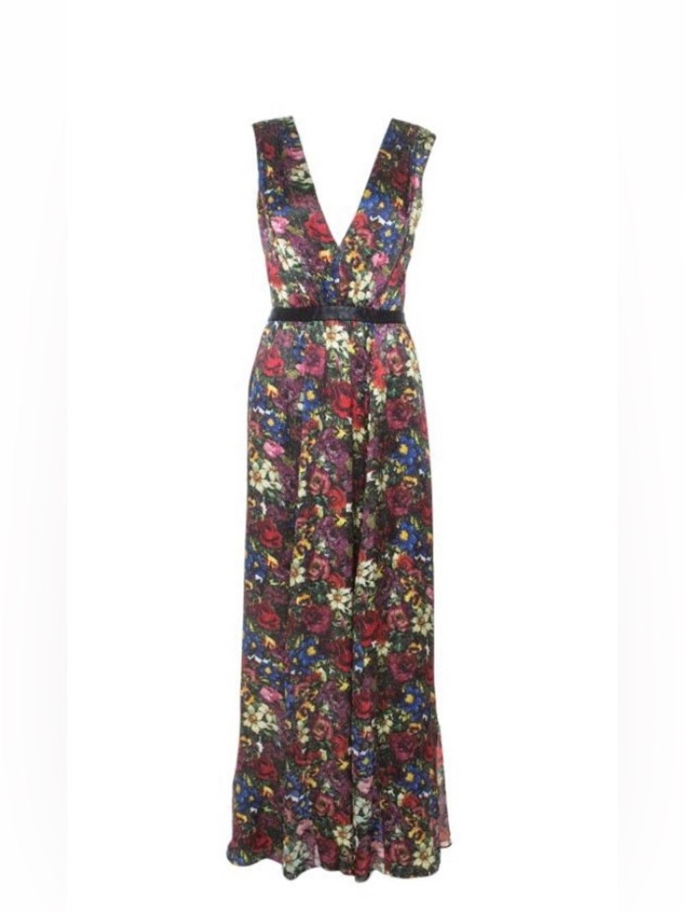 Alice & Olivia Triss English Floral Gown - Picture 2 of 7